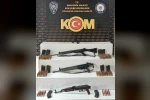 Şanlıurfa’da ruhsatsız uzun namlulu silahlar ele geçirildi