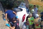 Şarampole devrilen otomobilin sürücüsü günlerdir süren hayat mücadelesini kaybetti
