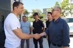 Saruhanlı Kaymakamı Murat Acar gözyaşları ve dualarla uğurlandı