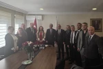 SATKOF ve USTKON heyetinden Kültür ve Turizm Bakan Yardımcısı Alpaslan’a ziyaret