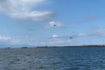 Savaş helikopterlerinin eğitim uçuşu Ereğli’de heyecan yaşattı