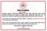 Şavşat’ta kar yağışı nedeniyle eğitime 1 gün ara verildi 
