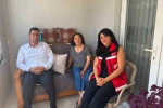 Şehit ailesine sene-i devriye ziyareti