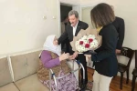 Şehit annelerine anlamlı Anneler Günü ziyareti