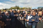 Şehit astsubay için baba ocağından helallik alındı 