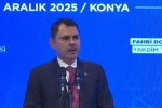 Selçuk Üniversitesi’nden Bakan Kurum’a Konya’da Büyük Onur