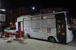 Selendi’de gece kan bağışı seferberliği