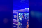 Semt pazarı yolunda kaza: İki kardeş yaralandı