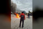 Seramik fabrikasında yangın ve tahliye tatbikatı yapıldı