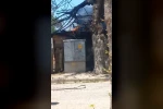 Serik’te gecekondu yangını