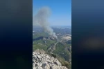 Serik’te ormanlık alanda yangın