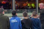 Sevgi evlerinde kalan çocuklar mangal başında