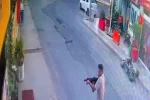 Sevgilisinin çalıştığı işletmeye tüfekle ateş açtı: Saldırı anı kamerada