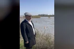 Seyhan Nehri taştı, Tarsus’ta bazı tarım arazileri sular altında kaldı