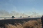 Seyitgazi’de çıkan yangın 3 köyün ovalarına yayıldı, ormana doğru ilerliyor