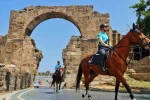 Side Antik Kenti’nde Atlı Jandarma Timleri göreve başladı