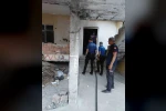 Siirt’te metruk binada yangın
