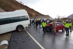Siirt’te öğrenci servisi ile otomobil çarpıştı: 12 yaralı