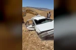 Siirt’te otomobil hurdaya döndü: 2 yaralı