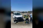 Siirt’te otomobiller çarpıştı 