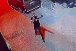 Silahı ateş almayınca panikledi, sonra yeniden ateş açtı... O anlar kamerada 