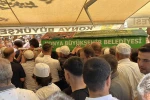 Silahlı saldırıda hayatını kaybeden kuyumcu son yolculuğuna uğurlandı 