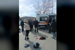 Silivri’de ışık ihlali yapan otomobil sürücüsü, motosikletle çarpıştı