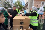 Sincan Belediyesi’nden LGS öncesi simit ve meyve suyu ikramı