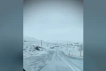 Sincik-Malatya yolunda kar yağışı etkili oluyor