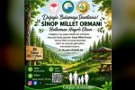 Sinop Millet Ormanı hizmete açılıyor