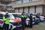 Sinop’ta emniyet ve jandarmaya 19 yeni araç tahsis edildi