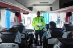 Sinop’ta polisten yolculara ’kemer’ uyarısı
