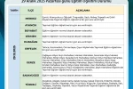 Sinop’ta taşımalı eğitime 1 gün ara 