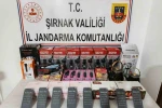 Şırnak’ta 12 milyon liralık kaçak malzeme ele geçirildi