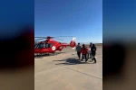 Şırnak’ta 16 yaşındaki hasta için helikopter ambulans havalandı