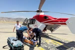 Şırnak’ta ambulans helikopter yaralı şahıs için havalandı 