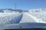 Şırnak’ta kar kalınlığı 1 metreyi aştı