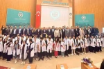 Şırnak’ta sağlık öğrencileri beyaz önlüklerini giydi 