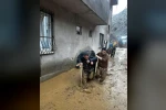 Şırnak’ta sel ve heyelan: Ev ve ahırlar zarar gördü