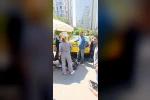 Şişli’de geri geri giden taksi, yaşlı kadını altına aldı