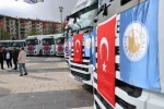 Sivas Belediyesi 509 milyon TL’lik 110 yeni aracı filosuna kattı