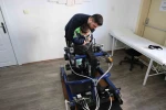 Sivas’ın ilk ve tek mobil yürüme robotu yürüme güçlüğü çeken çocuklara umut oluyor