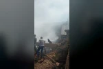 Sivas’ta mutfak tüpü patladı, çıkan yangında bir kişi dumandan etkilendi