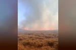 Siverek Karacadağ’da yangın 
