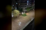 Siverek’te dolu ve sağanak hayatı felç etti