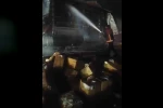 Siverek’te peçete yüklü tır alevlere teslim oldu