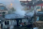 Sobayı yakıp alışverişe çıktı, geldiğinde evi küle döndü