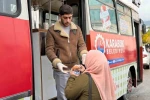 Soğuk sabahlar belediyenin çorba ikramıyla ısınıyor