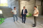 Söke Atatürk Ortaokulu inşaatında çalışmalar sürüyor