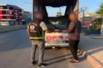 Sosyal medyadaki görüntüler ihbar oldu, kamyonet sürücüsüne ceza kesildi